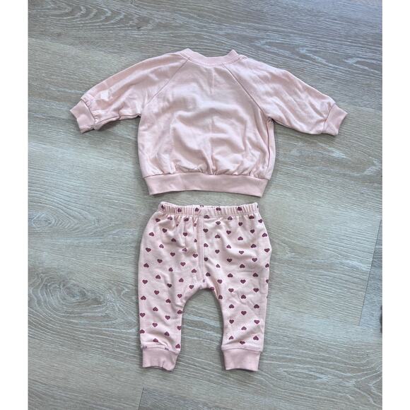 Jessica Simpson Heart Outfit- Size 3-6m - Picture 2 of 4